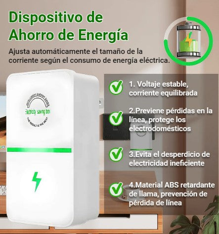 Ahorrador de Energía eléctrica🔋 ¡Reduce tu factura mes tras mes!