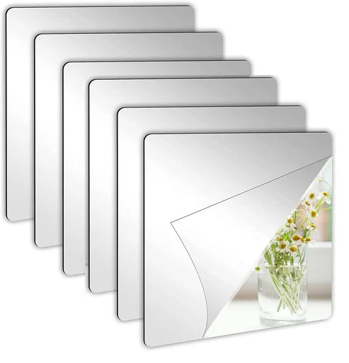 Espejos adhesivos 20x20cm SET X10,20,30
