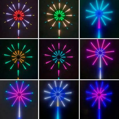 Luces Led Fuegos Artificiales