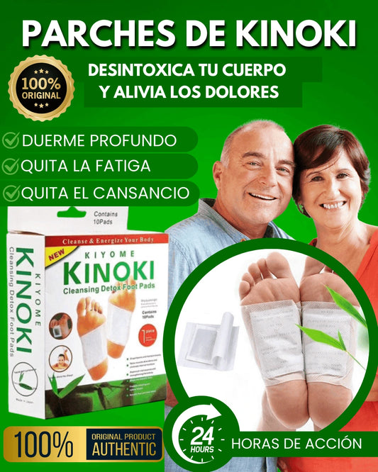 PARCHES DE KINOKI